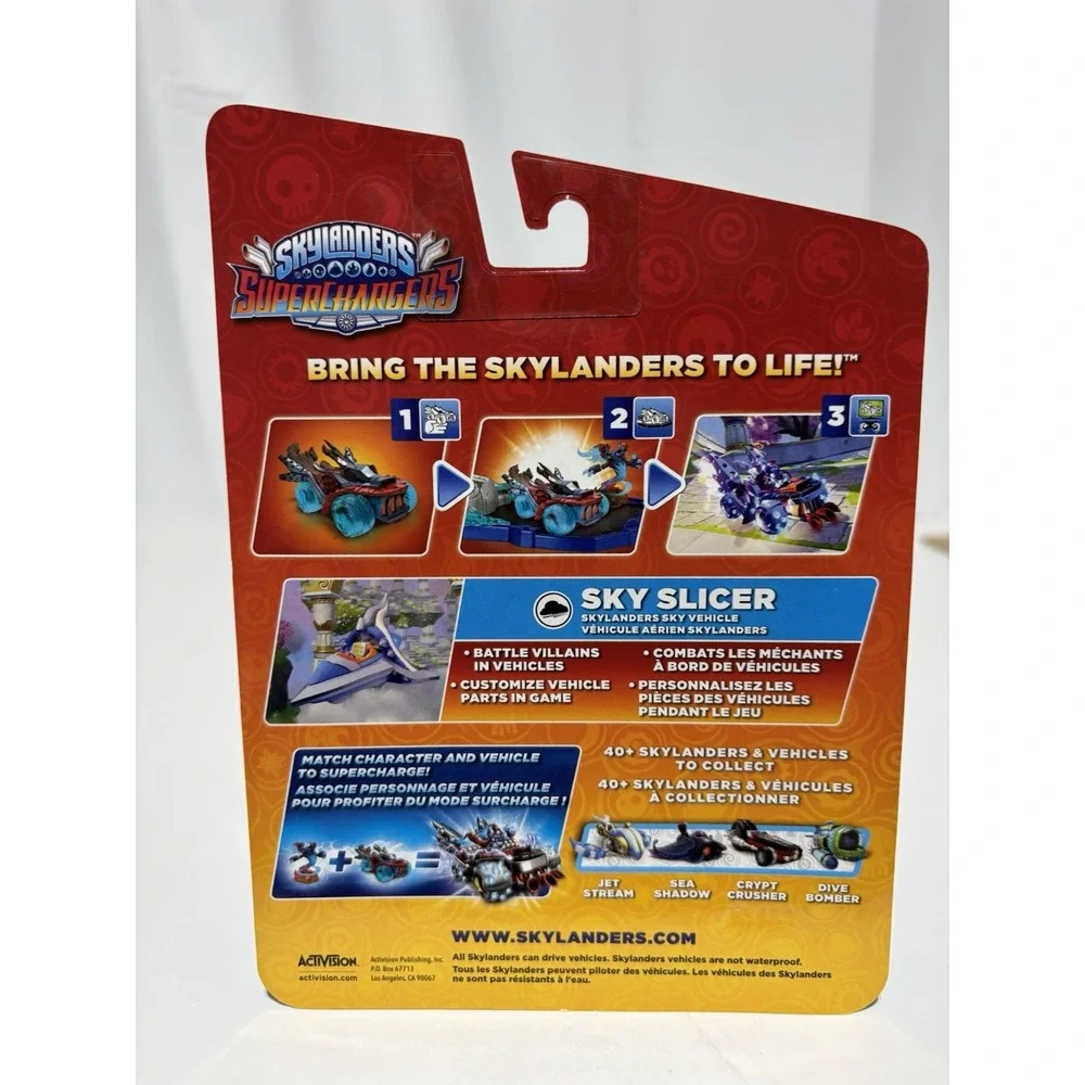 Skylanders‎ Supercharges Sky Slicer Vehicle Storm blade 2015 New